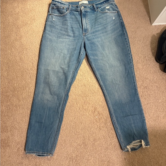 Abercrombie & Fitch Denim - Abercrombie & Fitch High Rise Skinny Jeans size 32/14 reg